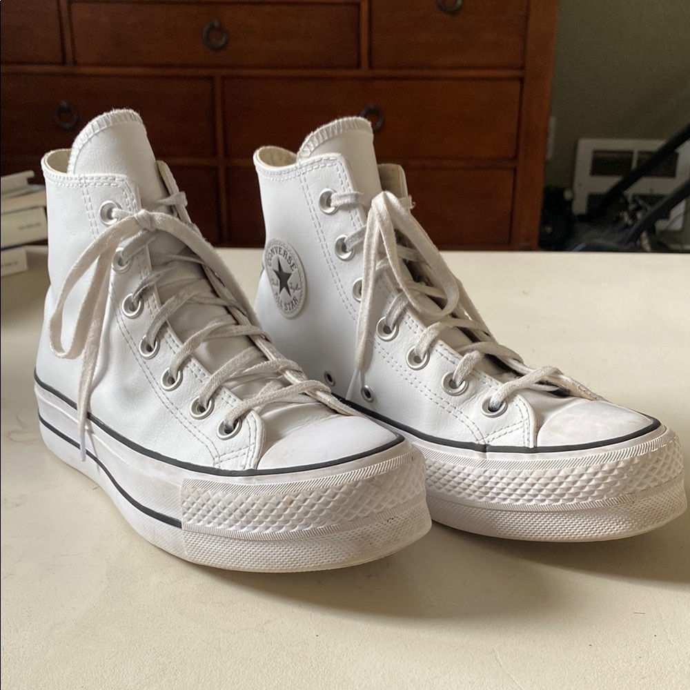 Converse Women's White High-Top Sneakers